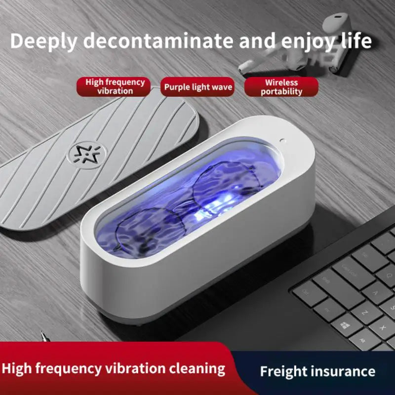 Portable Ultrasonic Cleaner Household Jewelry
