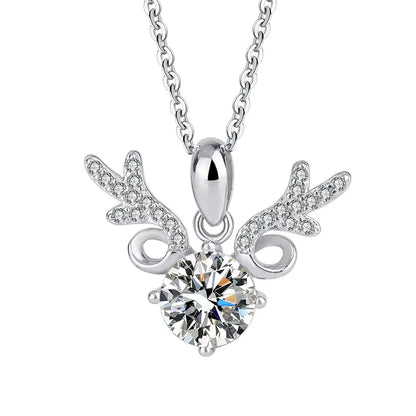 moissanite diamond necklace