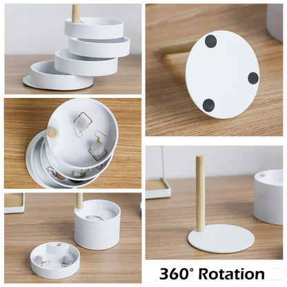 360 Rotating Jewelry Storage