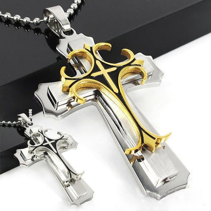 Christian Cross Necklace-C.K Jewelry