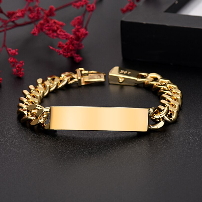 18K Gold Chain Bracelets-C.K Jewelry